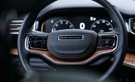 2023 Jeep Grand Wagoneer L Interior Steering Wheel Wallpapers 450x275 (120)