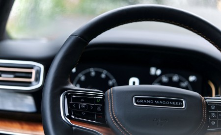 2023 Jeep Grand Wagoneer L Interior Steering Wheel Wallpapers 450x275 (135)