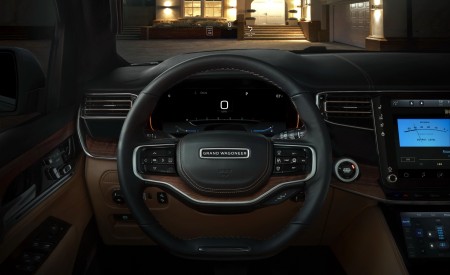 2023 Jeep Grand Wagoneer L Interior Steering Wheel Wallpapers 450x275 (64)