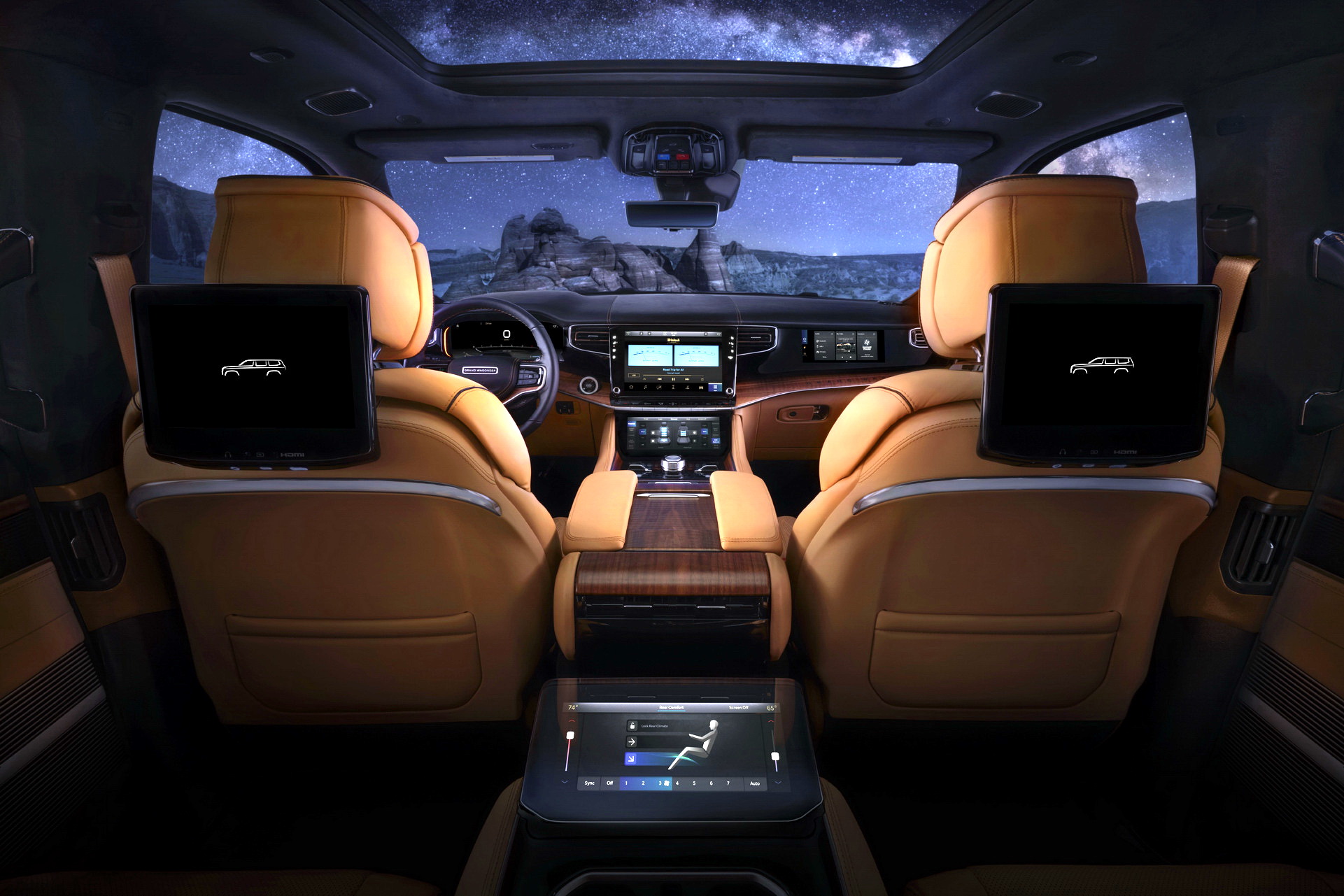 2023 Jeep Grand Wagoneer L Interior Wallpapers #68 of 147