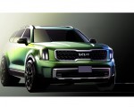 2023 Kia Telluride Design Sketch Wallpapers  150x120