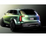 2023 Kia Telluride Design Sketch Wallpapers  150x120