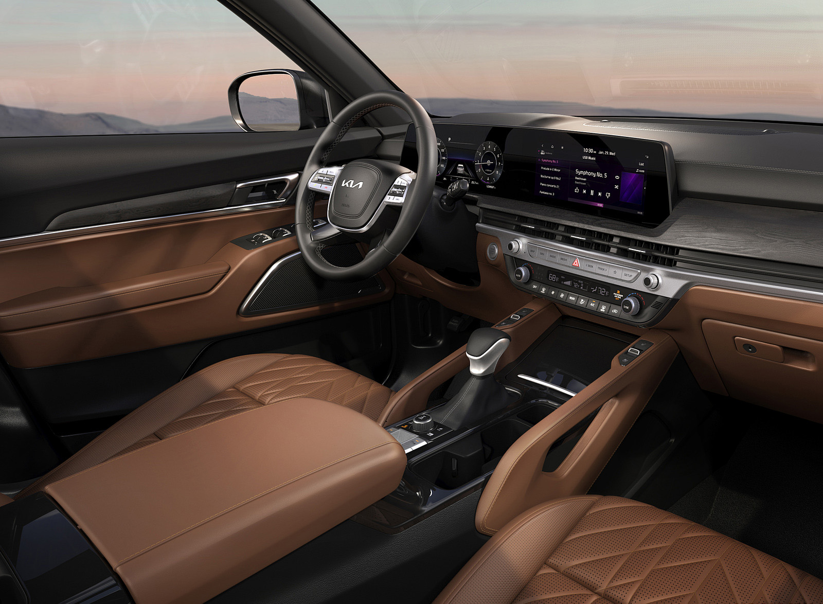 2023 Kia Telluride Interior Wallpapers  #23 of 48