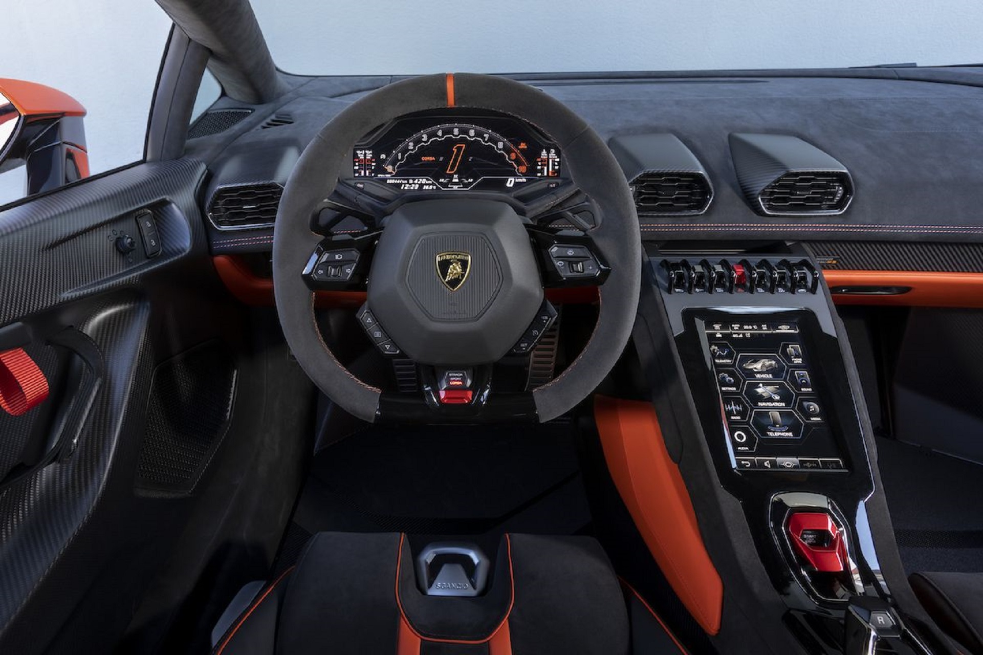 2023 Lamborghini Huracán Tecnica Interior Cockpit Wallpapers #184 of 241