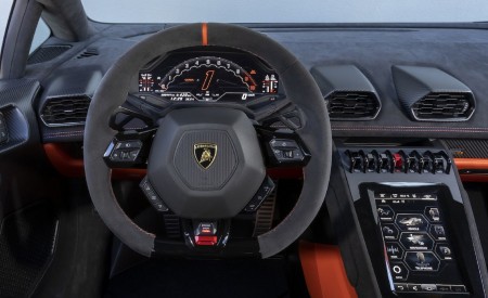 2023 Lamborghini Huracán Tecnica Interior Steering Wheel Wallpapers 450x275 (182)