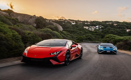 2023 Lamborghini Huracán Tecnica and Huracán STO Front Wallpapers 450x275 (224)