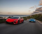 2023 Lamborghini Huracán Tecnica and Huracán STO Front Wallpapers 150x120