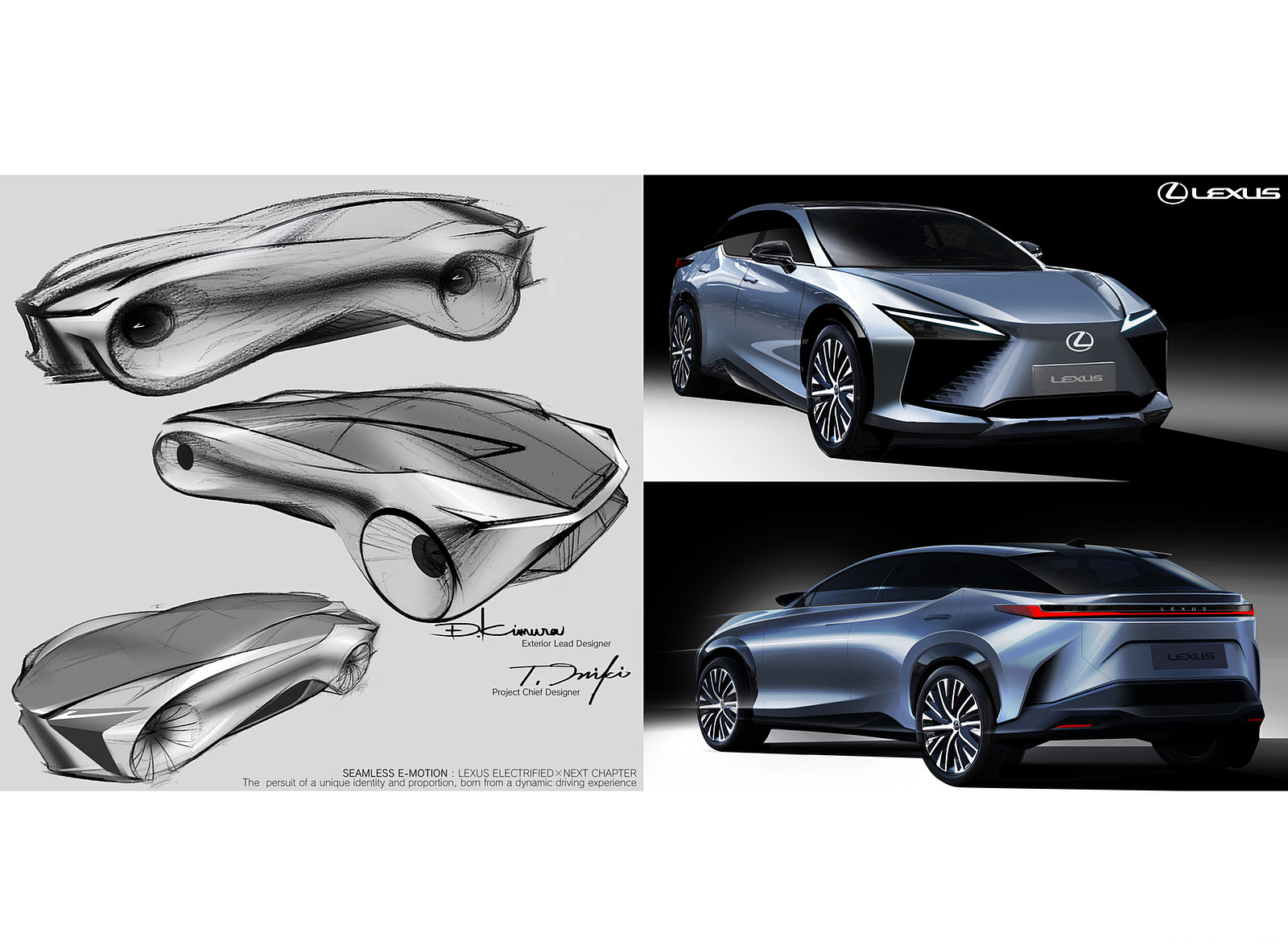 2023 Lexus RZ 450e Design Sketch Wallpapers #41 of 41