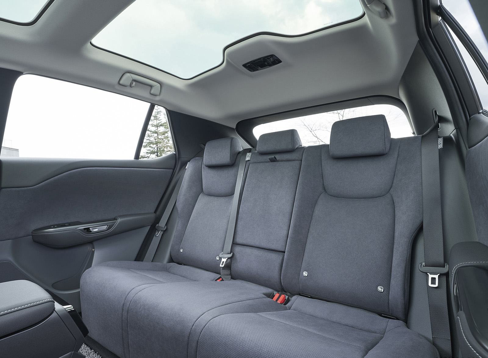 2023 Lexus RZ 450e Interior Rear Seats Wallpapers #40 of 41
