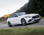2023 Mercedes-AMG C 43 4MATIC (Color: Opalite White) Front Three-Quarter Wallpapers 150x120 (4)