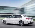 2023 Mercedes-AMG C 43 4MATIC (Color: Opalite White) Rear Three-Quarter Wallpapers 150x120 (9)