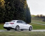 2023 Mercedes-AMG C 43 4MATIC (Color: Opalite White) Rear Three-Quarter Wallpapers 150x120 (6)