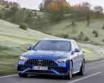2023 Mercedes-AMG C 43 Estate 4MATIC T-Modell (Color: Spectral Blue) Front Wallpapers 150x120 (1)