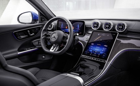 2023 Mercedes-AMG C 43 Estate 4MATIC T-Modell (Color: Spectral Blue) Interior Wallpapers 450x275 (24)