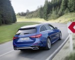 2023 Mercedes-AMG C 43 Estate 4MATIC T-Modell (Color: Spectral Blue) Rear Three-Quarter Wallpapers 150x120 (3)