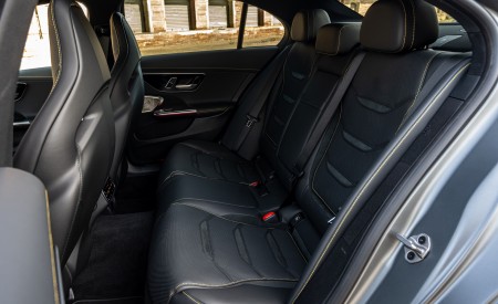 2023 Mercedes-AMG C 43 Interior Rear Seats Wallpapers 450x275 (94)