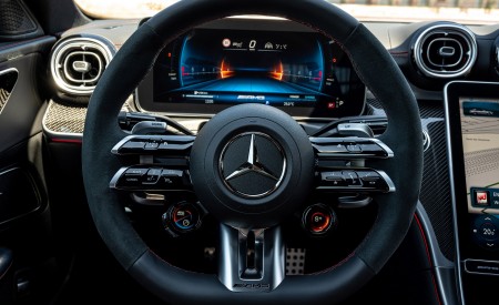 2023 Mercedes-AMG C 43 Interior Steering Wheel Wallpapers 450x275 (50)