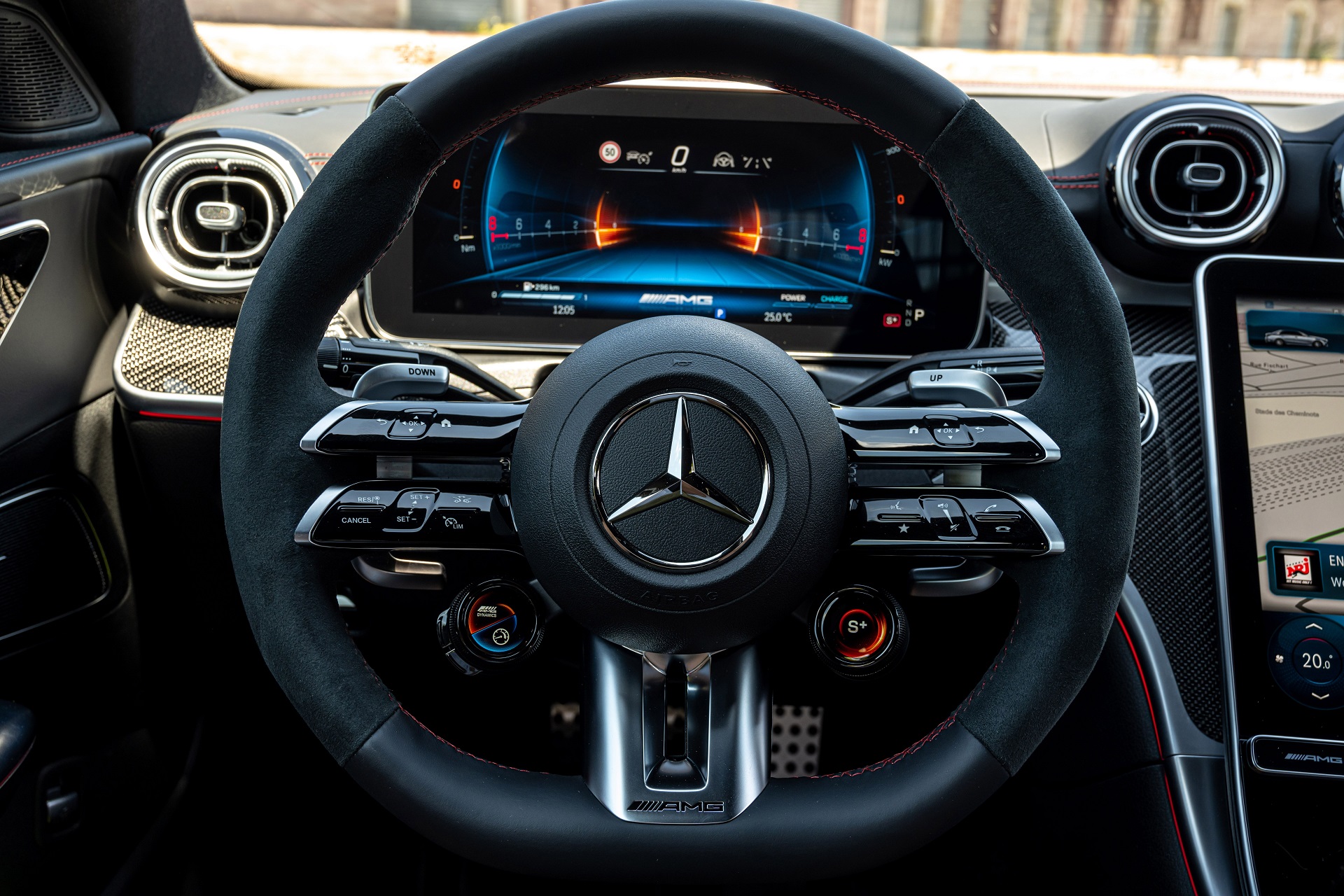 2023 Mercedes-AMG C 43 Interior Steering Wheel Wallpapers #50 of 94