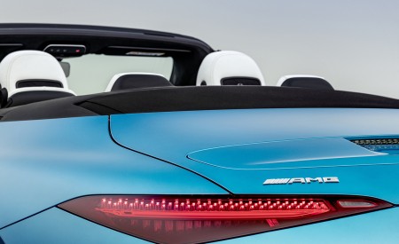 2023 Mercedes-AMG SL 43 (Color: Hyperblue Metallic) Detail Wallpapers 450x275 (35)