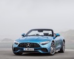 2023 Mercedes-AMG SL 43 (Color: Hyperblue Metallic) Front Wallpapers 150x120 (22)