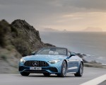 2023 Mercedes-AMG SL 43 (Color: Hyperblue Metallic) Front Wallpapers  150x120