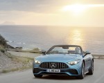 2023 Mercedes-AMG SL 43 (Color: Hyperblue Metallic) Front Wallpapers 150x120 (12)