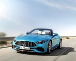 2023 Mercedes-AMG SL 43 (Color: Hyperblue Metallic) Front Wallpapers 150x120