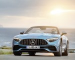 2023 Mercedes-AMG SL 43 (Color: Hyperblue Metallic) Front Wallpapers 150x120 (13)