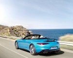 2023 Mercedes-AMG SL 43 (Color: Hyperblue Metallic) Rear Three-Quarter Wallpapers 150x120