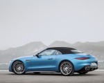 2023 Mercedes-AMG SL 43 (Color: Hyperblue Metallic) Rear Three-Quarter Wallpapers 150x120