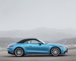 2023 Mercedes-AMG SL 43 (Color: Hyperblue Metallic) Side Wallpapers 150x120 (20)