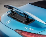 2023 Mercedes-AMG SL 43 (Color: Hyperblue Metallic) Spoiler Wallpapers 150x120