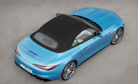 2023 Mercedes-AMG SL 43 (Color: Hyperblue Metallic) Top Wallpapers 450x275 (31)