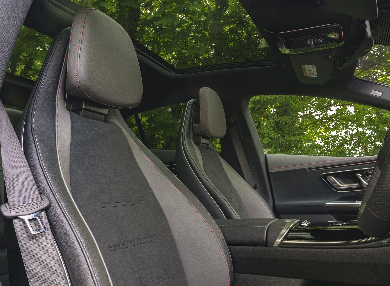 2023 Mercedes-Benz EQE 350+ (UK-Spec) Interior Front Seats Wallpapers #50 of 96