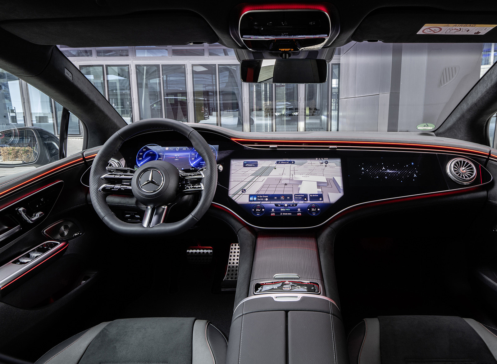 2023 Mercedes-Benz EQE 500 4MATIC Interior Cockpit Wallpapers #36 of 56