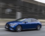 2023 Mercedes-Benz EQE 500 AMG Line 4MATIC (Color: Spectral Blue) Front Three-Quarter Wallpapers 150x120 (2)