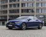 2023 Mercedes-Benz EQE 500 AMG Line 4MATIC (Color: Spectral Blue) Front Three-Quarter Wallpapers 150x120 (10)