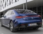 2023 Mercedes-Benz EQE 500 AMG Line 4MATIC (Color: Spectral Blue) Rear Three-Quarter Wallpapers 150x120