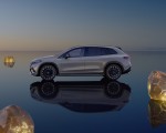 2023 Mercedes-Benz EQS SUV 450+ AMG Line (Color: Diamond White) Side Wallpapers 150x120 (68)