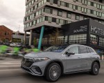 2023 Mercedes-Benz EQS SUV 580 4MATIC AMG Line (Color: Alpine Grey) Front Three-Quarter Wallpapers 150x120