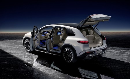 2023 Mercedes-Benz EQS SUV AMG Line (Color: Diamond White) Interior Wallpapers 450x275 (85)