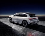 2023 Mercedes-Benz EQS SUV AMG Line (Color: Diamond White) Rear Three-Quarter Wallpapers 150x120