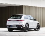 2023 Mercedes-Benz EQS SUV AMG Line (Color: Diamond White) Rear Three-Quarter Wallpapers 150x120