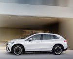 2023 Mercedes-Benz EQS SUV AMG Line (Color: Diamond White) Side Wallpapers 150x120