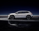 2023 Mercedes-Benz EQS SUV AMG Line (Color: Diamond White) Side Wallpapers 150x120