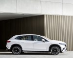2023 Mercedes-Benz EQS SUV AMG Line (Color: Diamond White) Side Wallpapers 150x120