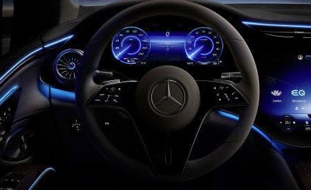 2023 Mercedes-Benz EQS SUV Ambient Lighting Wallpapers 450x275 (90)