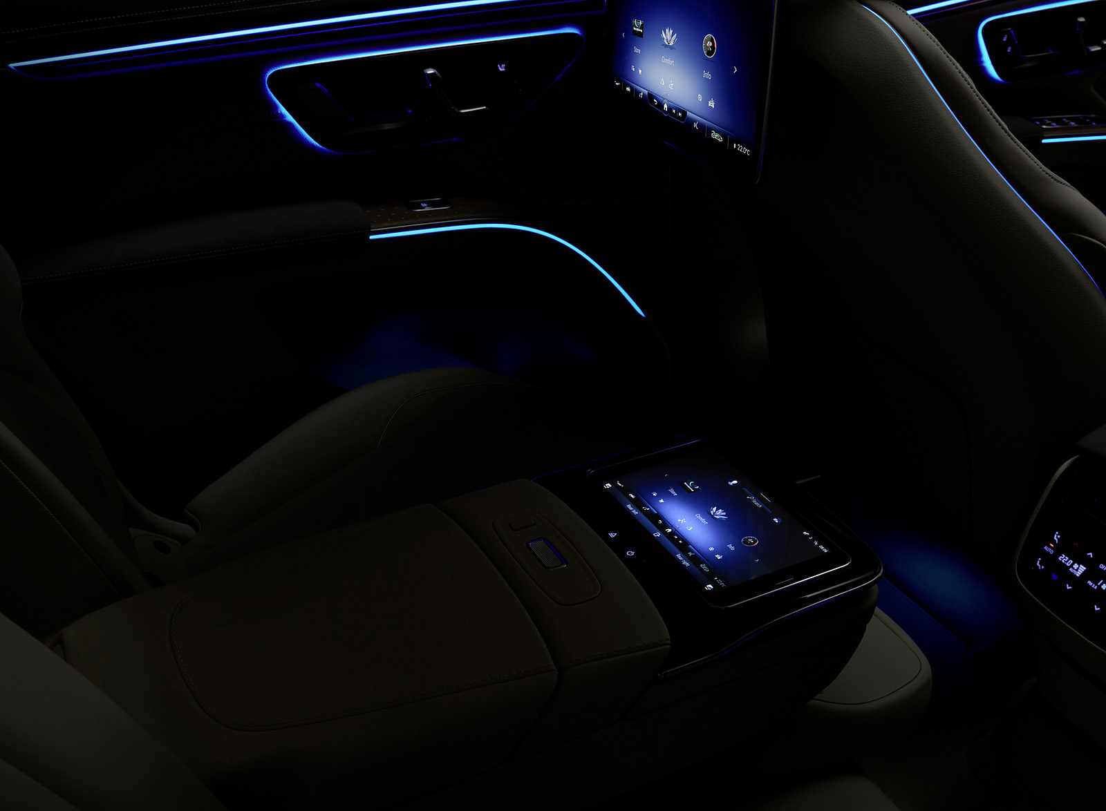 2023 Mercedes-Benz EQS SUV Ambient Lighting Wallpapers #92 of 212