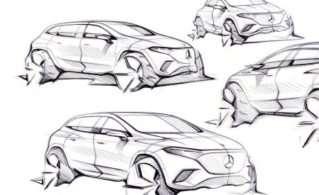 2023 Mercedes-Benz EQS SUV Design Sketch Wallpapers 450x275 (107)