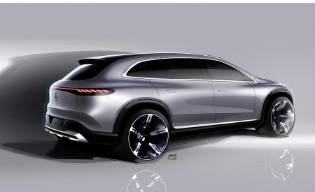 2023 Mercedes-Benz EQS SUV Design Sketch Wallpapers 450x275 (101)